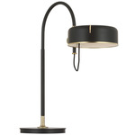 Oso Arc Table Lamp - Modern Iron / Hand Rubbed Antique Brass