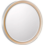 Tricia Color-Select Mirror with Light - Polished Nickel / Mirror