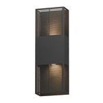 Grate Outdoor Up/Down Wall Light - Architectural Bronze