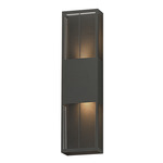 Grate Outdoor Up/Down Wall Light - Architectural Bronze