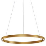 Groove Color-Select Pendant - Gold
