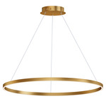 Groove Color-Select Pendant - Gold