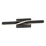 Pirouette Bathroom Vanity Light - Black
