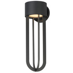 Quayside VX Outdoor Wall Sconce - Black