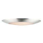 Diverse Color-Select Ceiling Light - Satin Nickel / White