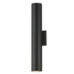 Caldera Up/Down Outdoor Wall Light - Black