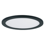 Wafer Round 0-10V Dim Ceiling Light - Black / White