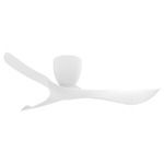 Keanu Hugger Ceiling Fan - Matte White / Matte White