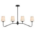 Durham Linear Pendant - Black / White