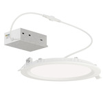 Slim Baffle Recessed Down Light - White