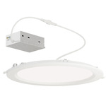 Slim Baffle Recessed Down Light - White