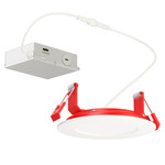 Slim Fire Recessed Down Light - White