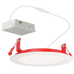 Slim Fire Recessed Down Light - White