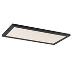 Sky Panel Color-Select Rectangular Ceiling Light - Black / White
