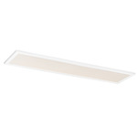 Sky Panel Color-Select Rectangular Ceiling Light - White / White