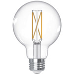 G25 Med Base 7.6W 120V 2700K 80CRI 4-PACK - Clear