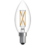 B11 Candelabra Base 4.1W 120V 2700K 80CRI 6-PACK - Clear