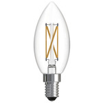 B11 Candelabra Base 4.1W 120V 2700K 80CRI 6-PACK - Clear