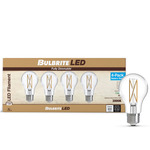 Basics Series A19 Med Base 7.6W 120V 2700K 80CRI 4-PACK - Clear