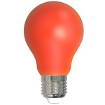 A19 Med Base Specialty Color 4.5W 120V 10-PACK - Red