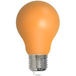 A19 Med Base Specialty Color 4.5W 120V 10-PACK - Amber 
