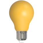A19 Med Base Specialty Color 4.5W 120V 10-PACK - Yellow