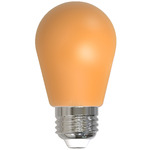 S14 Med Base Specialty Color 2.5W 120V 10-PACK - Amber 