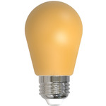 S14 Med Base Specialty Color 2.5W 120V 10-PACK - Yellow