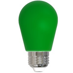 S14 Med Base Specialty Color 2.5W 120V 10-PACK - Green