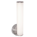 Leia Color-Select Wall Sconce - Satin Nickel / Frosted