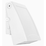 Poly Outdoor Wall Sconce - White / Clear