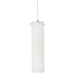 Soho Color-Select Pendant - Satin Nickel / White