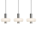 Sydney Color-Select Linear Multi-Light Pendant - Satin Nickel / White