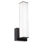 Tad Color-Select Wall Sconce - Black / Frosted