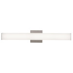 Tad Color-Select Bathroom Vanity Light - Satin Nickel / Frosted