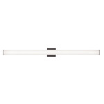 Tad Color-Select Bathroom Vanity Light - Black / Frosted