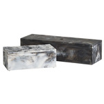 Kayce Box Set of 2 - Black / White