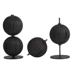 Kyros Sculptures Set of 3 - Ebony