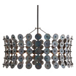 Imperia Chandelier - Burnt Iron