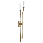 Italo Wall Sconce - Antique Brass / Clear Seedy