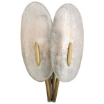 Izara Wall Sconce - Brass / Mercury