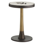 Jeanne Accent Table - Bronze / Beige