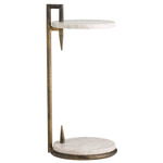 Ivetta Drink Table - Natural Iron / Toronto