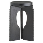 Knight Accent Table - Ebony