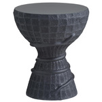 Kobra Outdoor Accent Table - Black Ash