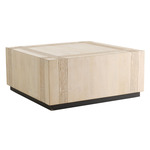 Kamira Cocktail Table - Blackened Bronze / White Wash