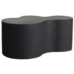 Indio Outdoor Coffee Table - Matte Black