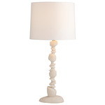 Kashmir Table Lamp - Ivory / Off White