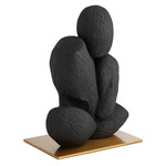Grissom Sculpture - Antique Brass / Charcoal