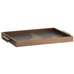 Fabio Tray - Graphite / Walnut